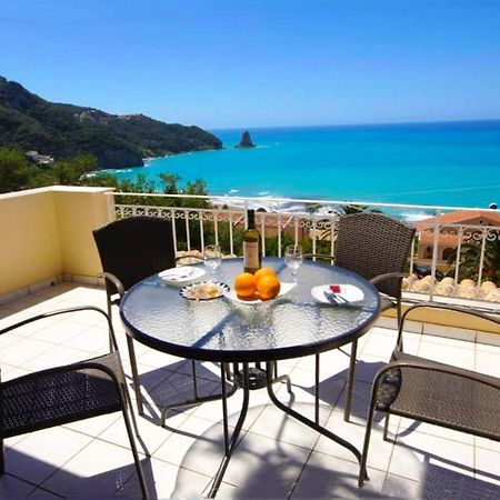 Natalia Apartment B With Panoramic Sea Views Of Agios Gordios Bay Esterno foto